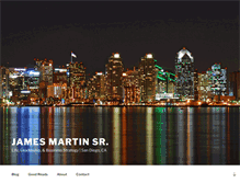 Tablet Screenshot of jamesmartinsr.com